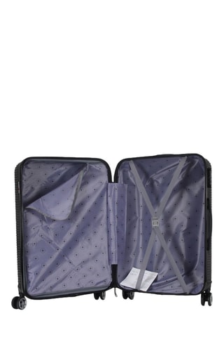 Handbagagetrolley Luton (S) - 55 cm - Zwart en zilverkleurig