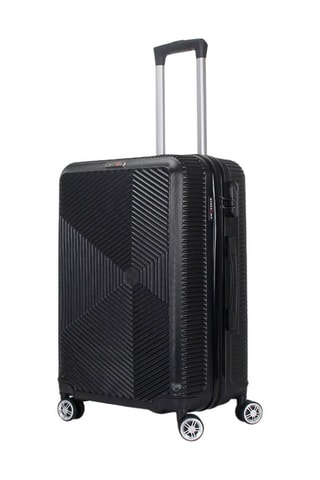 Set 3 Trolleys Luton (S/M/L) - 55 / 65 / 75 cm - Zwart