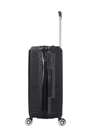 Weekendtrolley Luton (M) - 65 cm - Zilverkleurig en zwart