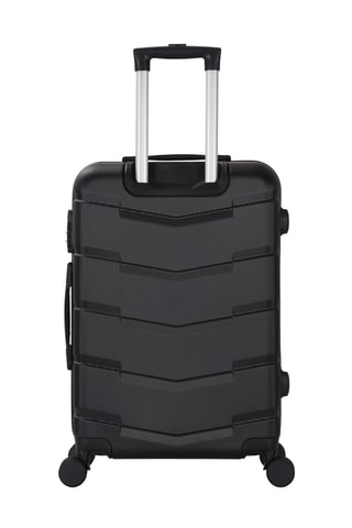 Set van 3 Trolleys - Zwart - 55 / 66 / 75 cm