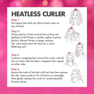 Kit Heatless Curls - 4 prodotti
