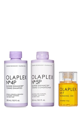 Cofanetto routine illuminante Olaplex - 3 prodotti