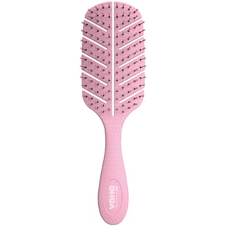 Spazzola districante biodegradabile - Tutti i tipi di capelli - Rosa