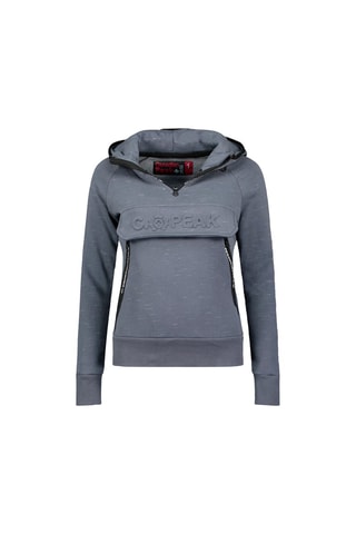 Sweater met Capuchon Gorteak - Wit, zwart en grijs