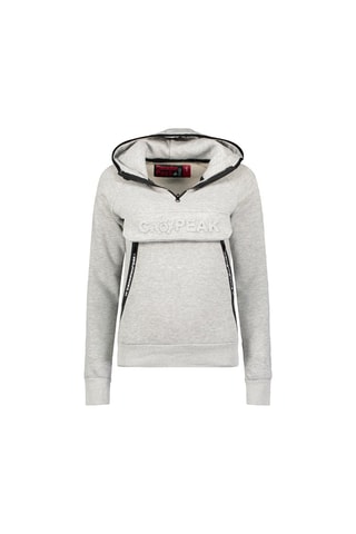 Sweater met Capuchon Gorteak - Wit, zwart en grijs