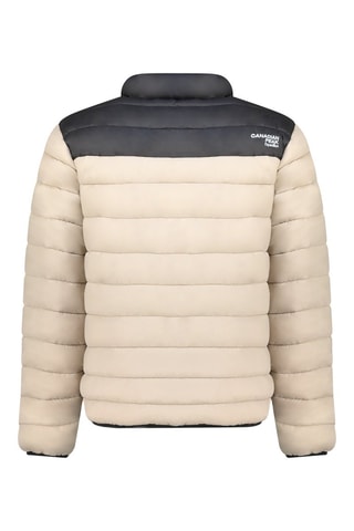 Gewatteerde Jas - Beige