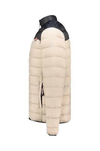 Gewatteerde Jas - Beige