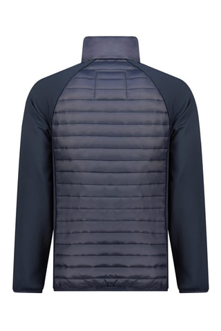 Gewatteerde Fleece Jas Toureak - Blauw, geel en oranje