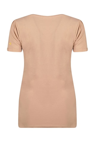 T-shirt - Wit, groen, paars en roze