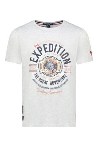 T-shirt Jaldemareak - Zwart, rood en grijs