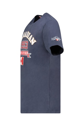 T-shirt Jollegioeak - Wit, rood en blauw