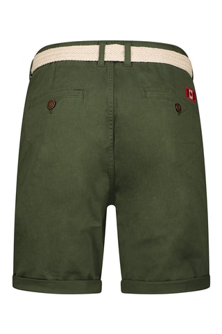 Bermuda Chino Plageak - Wit, rood en groen