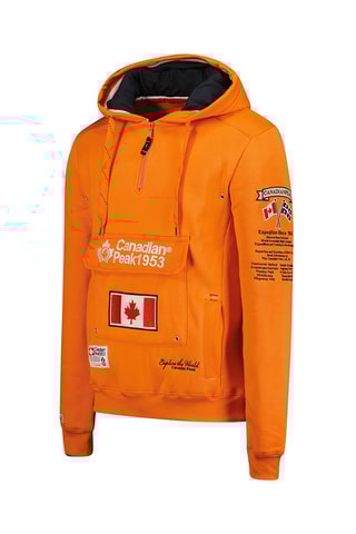 Sweater met Capuchon - Oranje