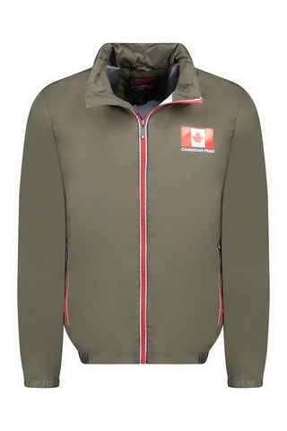 Jasje met Capuchon - Wit, rood en groen