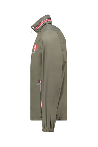 Jasje met Capuchon - Wit, rood en groen