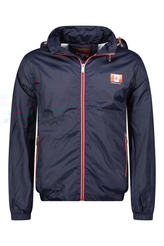 Jasje met Capuchon - Wit, rood en blauw