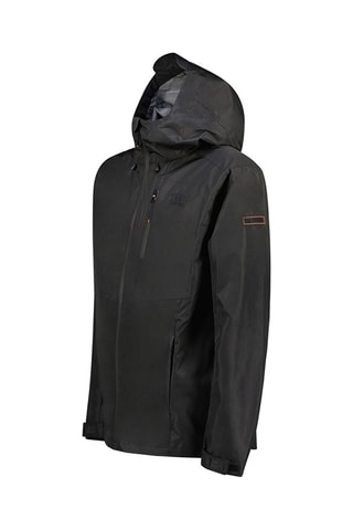 Jasje met Capuchon - Wit, zwart en oranje