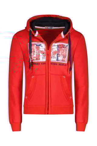 Sweater met Capuchon Ginameak - Rood