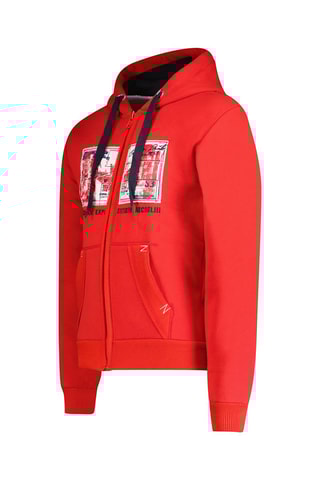 Sweater met Capuchon Ginameak - Rood