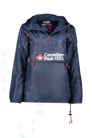 Windjack met Capuchon Choupeak - Blauw