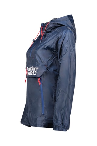 Windjack met Capuchon Choupeak - Blauw