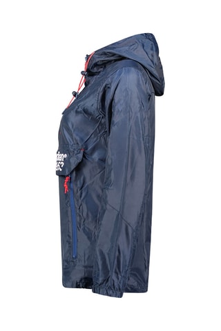 Windjack met Capuchon Choupeak - Blauw