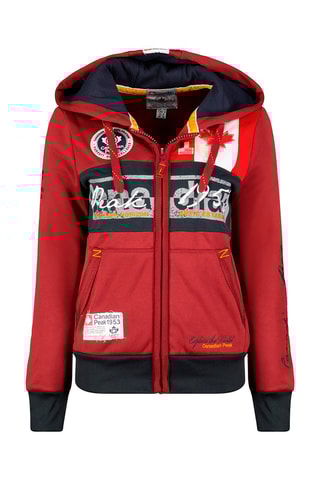 Sweater met Capuchon Face - Rood