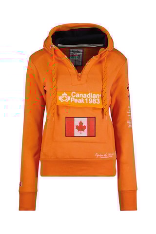 Sweater met Capuchon Gyrelle - Oranje
