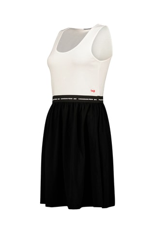 Jurk Trompe-l’oeil Jodieak - Wit