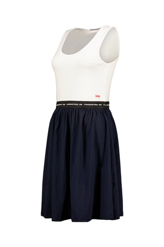 Jurk Trompe-l’oeil Jodieak - Wit