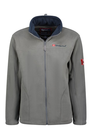 Fleece Jasje Ultona - Wit, rood, blauw en grijs