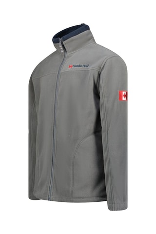 Fleece Jasje Ultona - Wit, rood, blauw en grijs