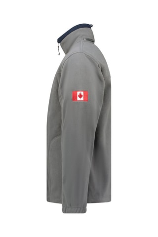 Fleece Jasje Ultona - Wit, rood, blauw en grijs