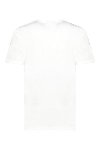 T-shirt - Wit, rood en grijs