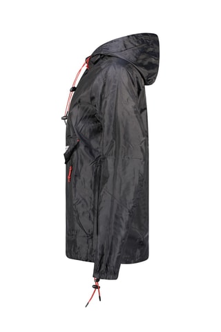 Windjack met Capuchon Choupeak - Zwart