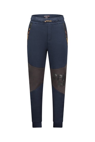 Broek Manaseak - Blauw, geel en grijs