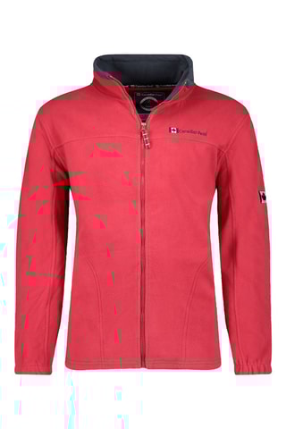 Fleece Jasje Ultona - Wit, rood en blauw