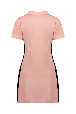 Polo-jurk Kolivieak - Zwart en roze