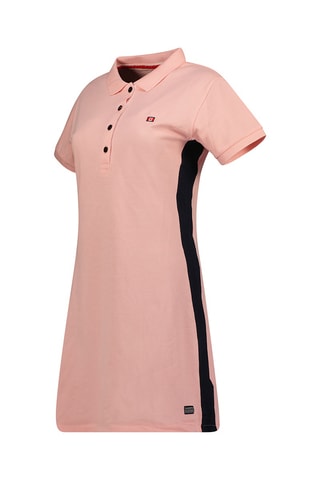 Polo-jurk Kolivieak - Zwart en roze