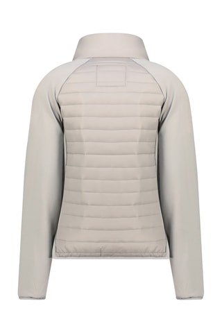 Gewatteerde Fleece Jas Softshell Toureak - Lichtgrijs