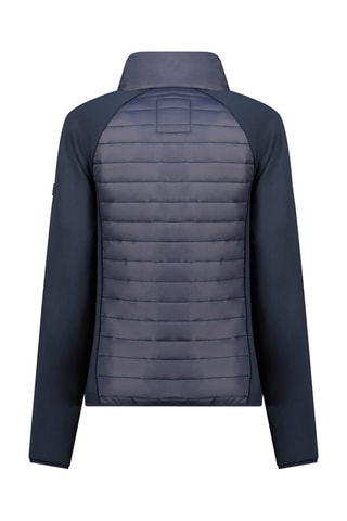 Gewatteerde Fleece Jas Softshell Toureak - Marineblauw