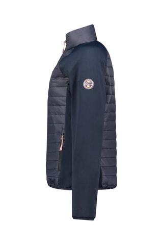 Gewatteerde Fleece Jas Softshell Toureak - Marineblauw