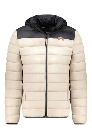 Gewatteerde Jas met Capuchon Amigoclerceak - Beige