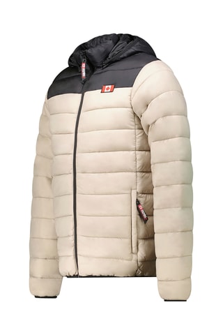 Gewatteerde Jas met Capuchon Amigoclerceak - Beige