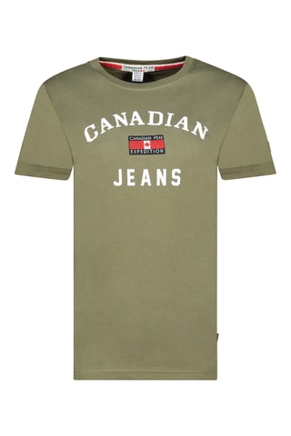 T-shirt Jassieak - Kaki