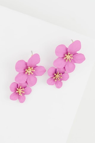 Puces - 
Violet et doré