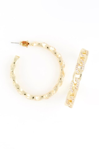 Halve Creolen 
Fijn Doublé Geelgoud