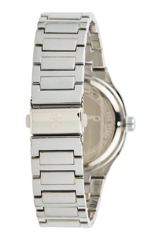 Montre à quartz en alliage - Argenté et noir