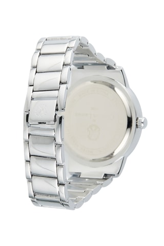 Montre à quartz en métal - Argenté