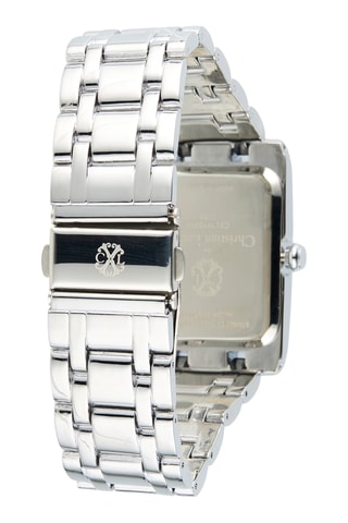 Montre à quartz en alliage - Argenté et noir